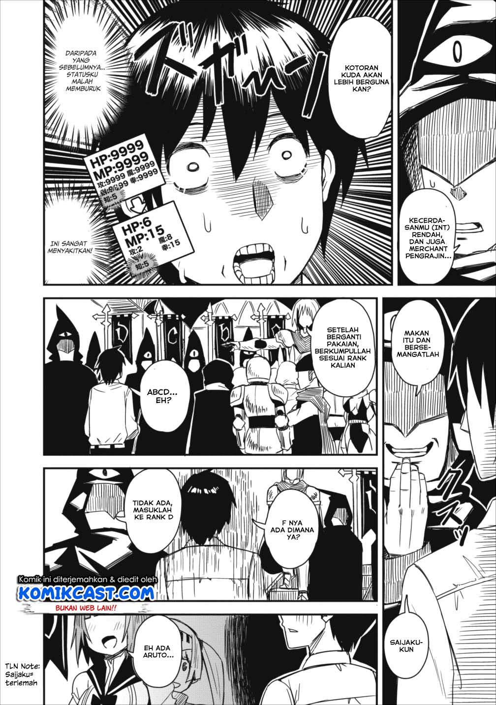 Class-goto Shuudan Teni Shimashita ga, ichiban Tsuyoi Ore wa Saijaku no Shounin ni Gisouchuu Chapter 02 Gambar 15