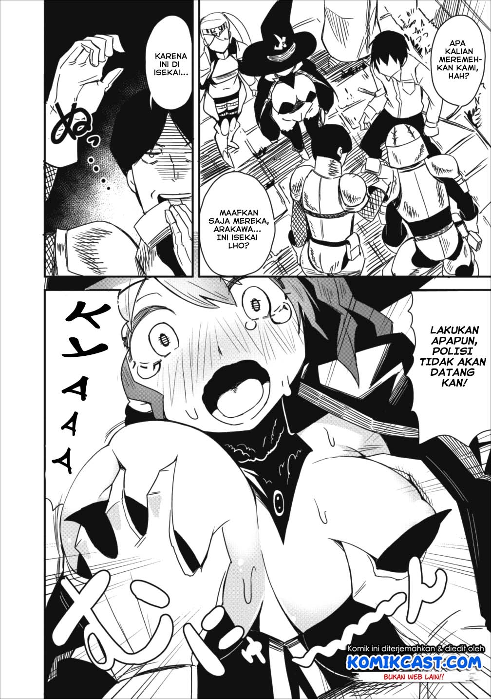 Class-goto Shuudan Teni Shimashita ga, ichiban Tsuyoi Ore wa Saijaku no Shounin ni Gisouchuu Chapter 02 Gambar 21