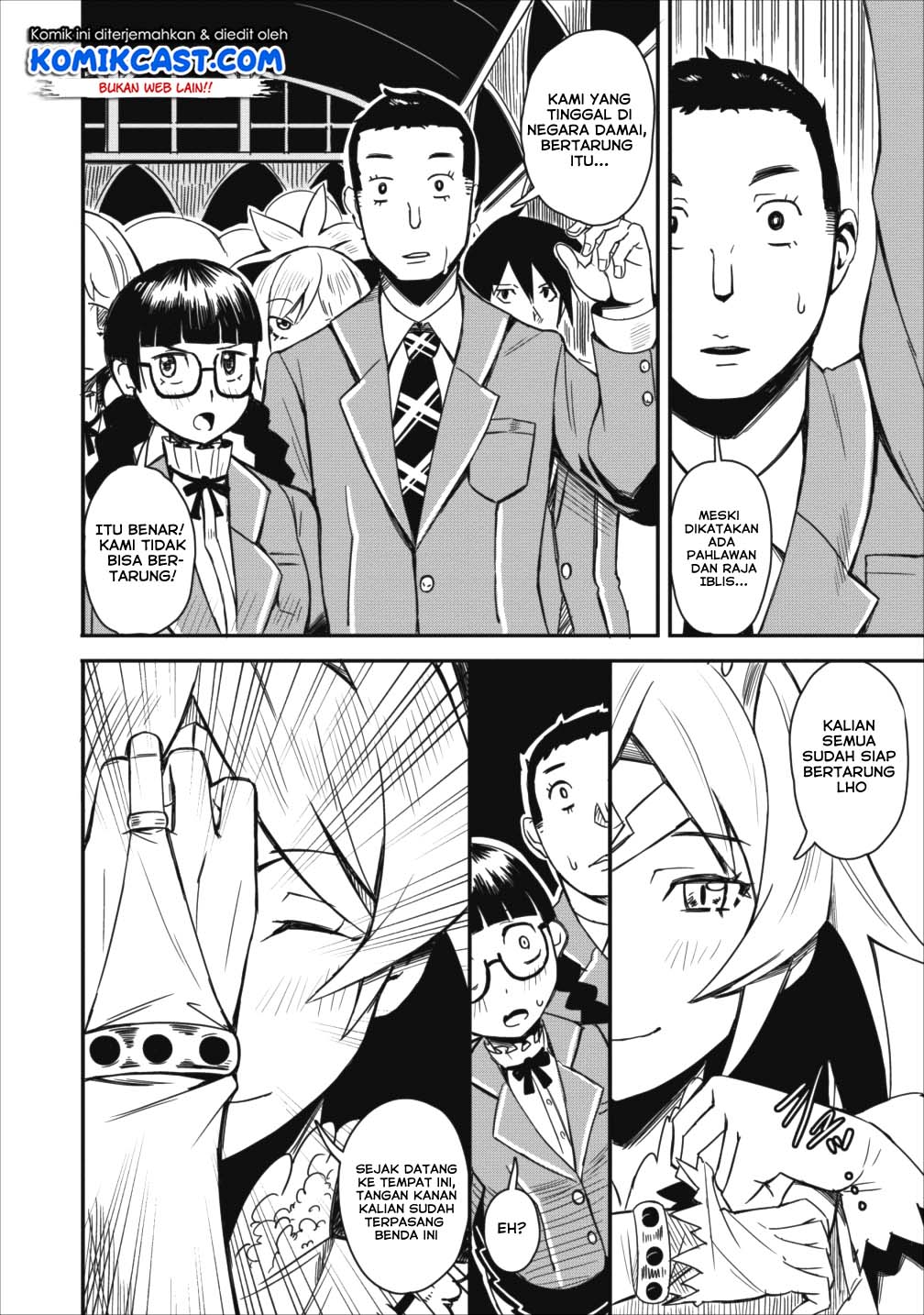 Class-goto Shuudan Teni Shimashita ga, ichiban Tsuyoi Ore wa Saijaku no Shounin ni Gisouchuu Chapter 02 Gambar 5