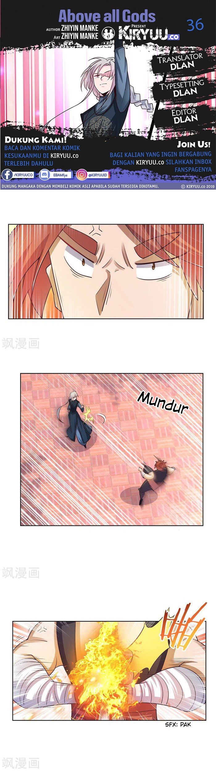 Baca Komik Above All Gods Chapter 36 Gambar 1