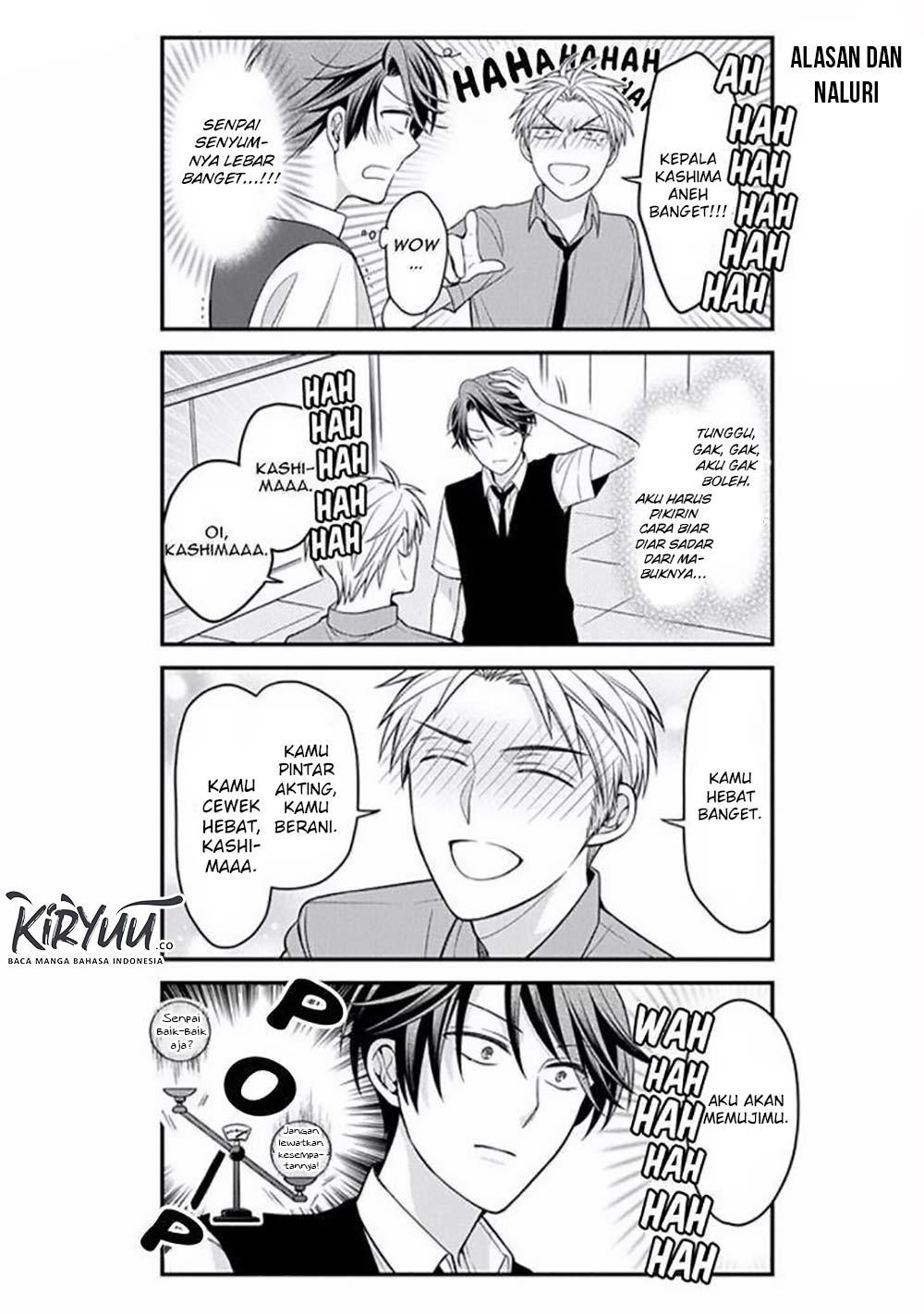 Gekkan Shoujo Nozaki-kun Chapter 78 Gambar 14