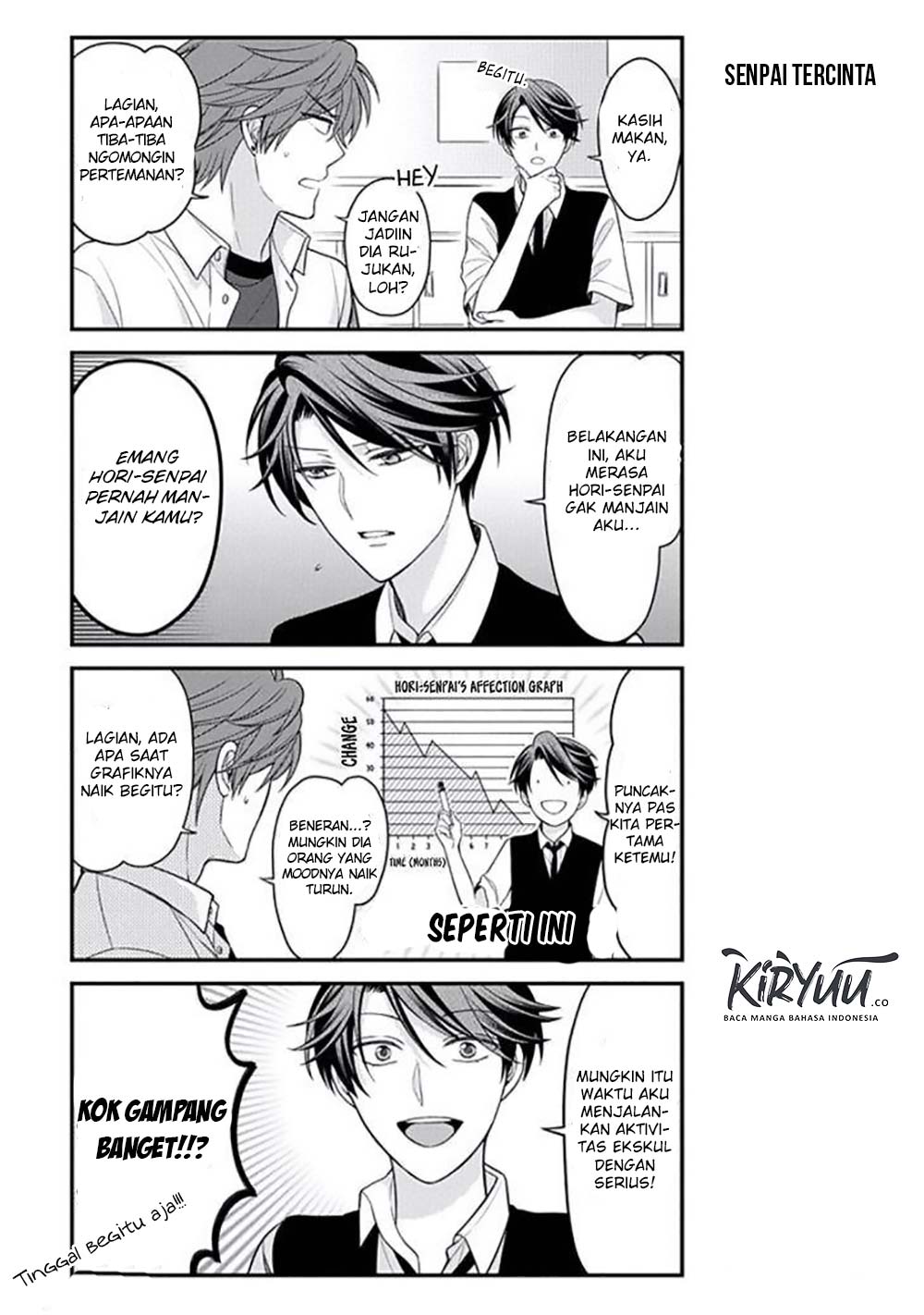 Gekkan Shoujo Nozaki-kun Chapter 78 Gambar 5