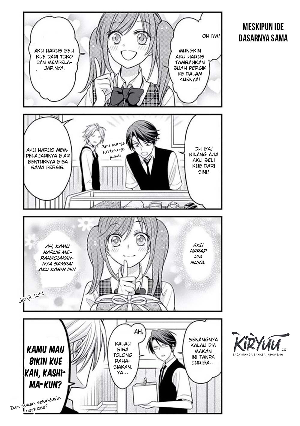 Gekkan Shoujo Nozaki-kun Chapter 78 Gambar 7