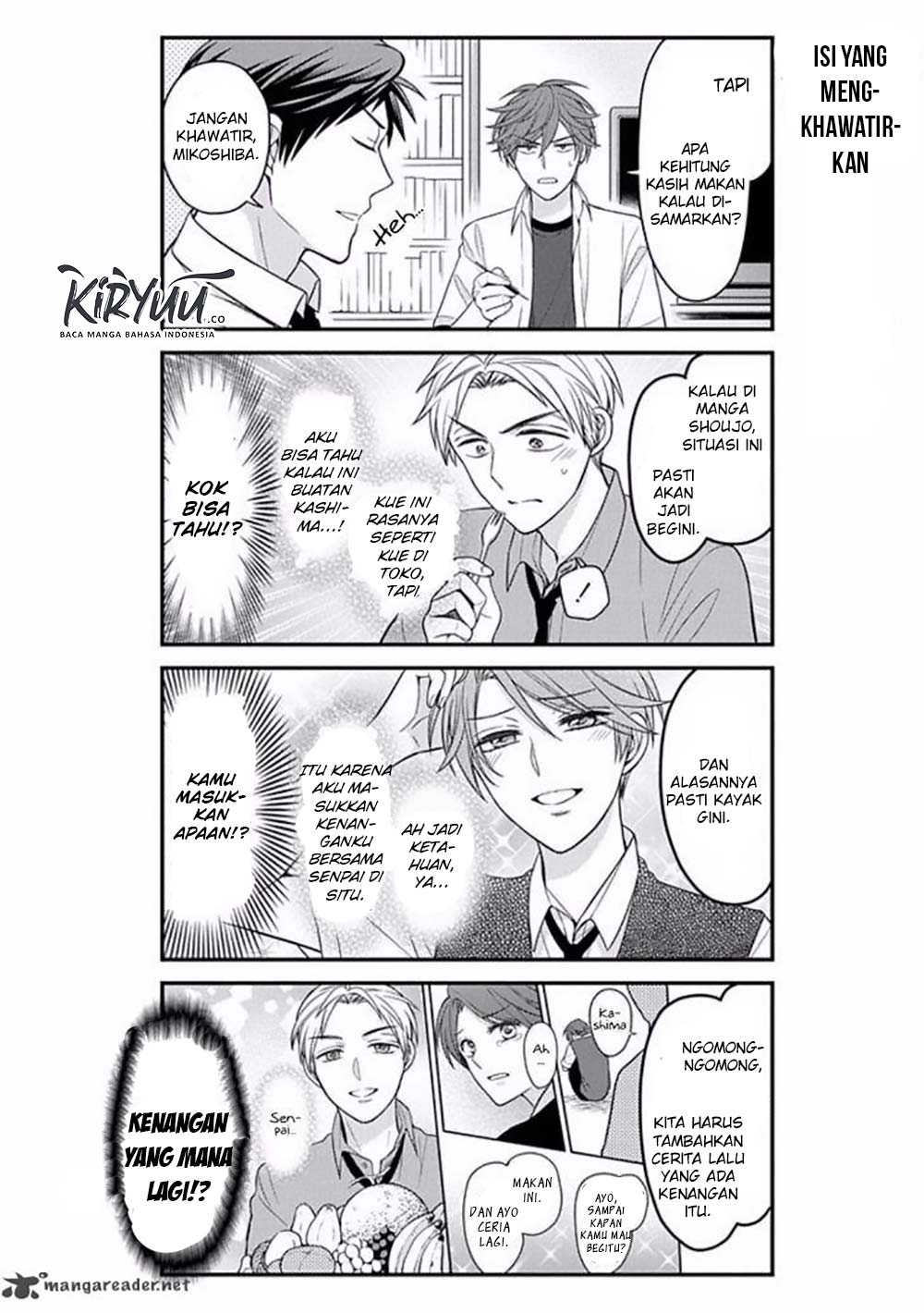 Gekkan Shoujo Nozaki-kun Chapter 78 Gambar 8