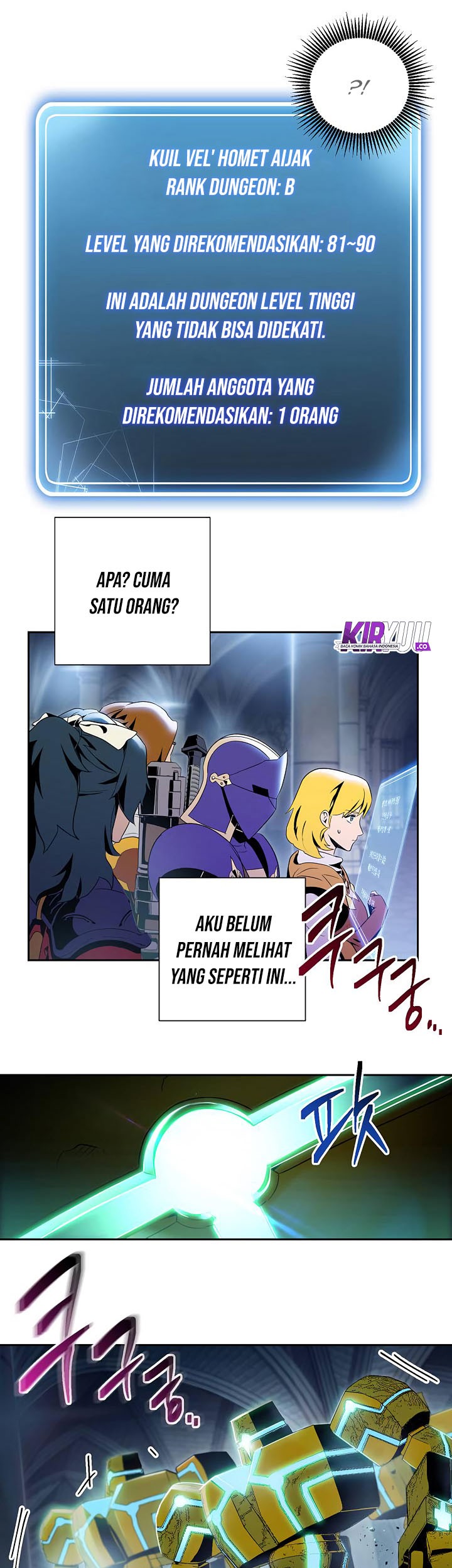 Skeleton Soldier Couldn’t Protect the Dungeon Chapter 71 Gambar 29