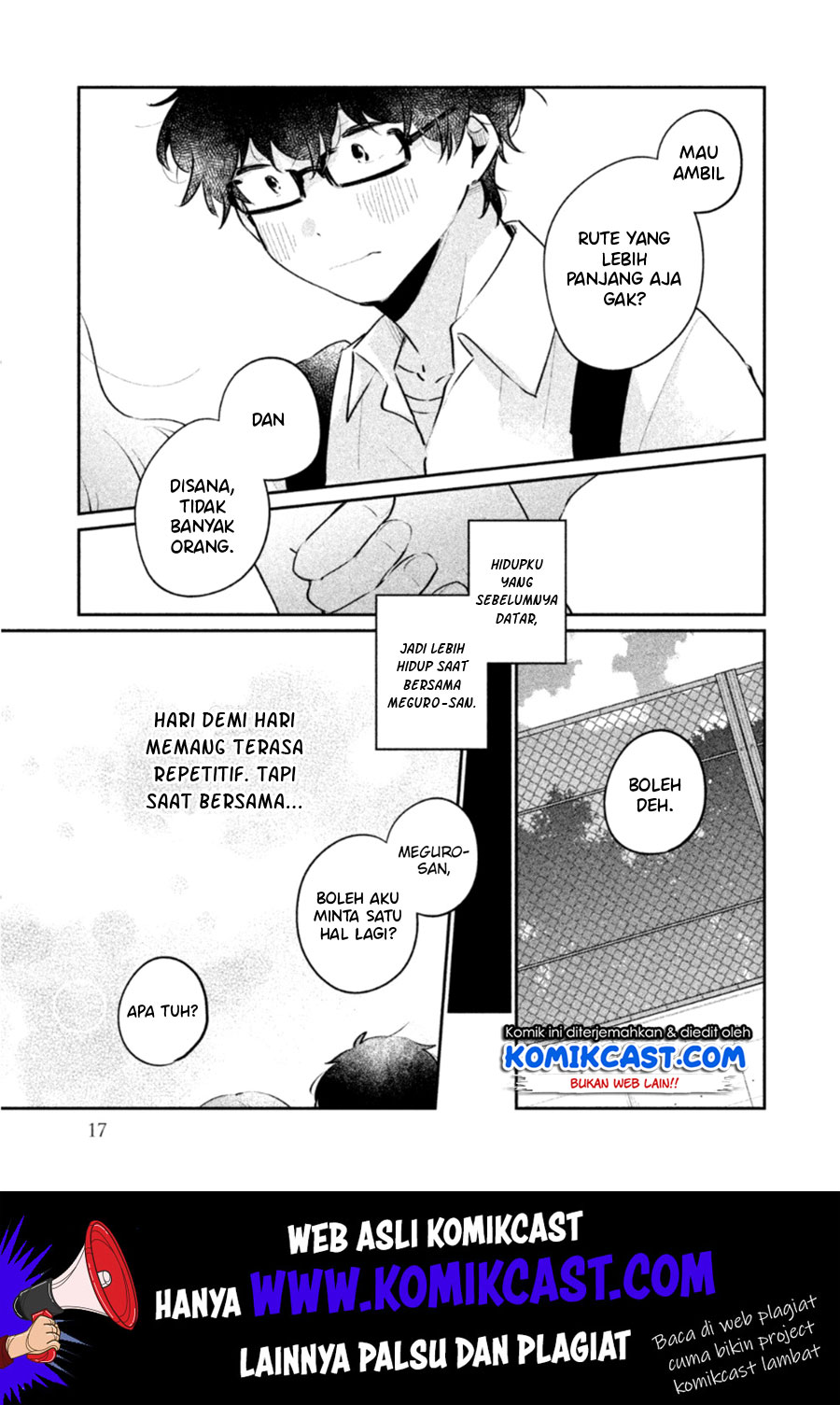 It’s Not Meguro-san’s First Time Chapter 18 Gambar 14