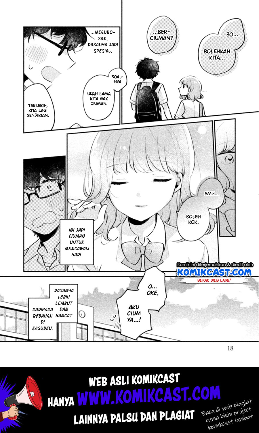 It’s Not Meguro-san’s First Time Chapter 18 Gambar 15
