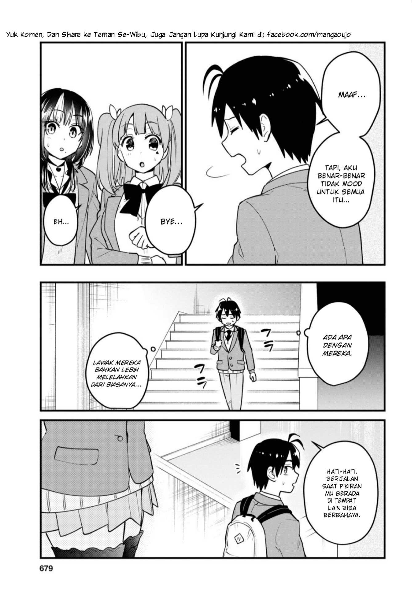 Hajimete no Gal Chapter 92 Gambar 8
