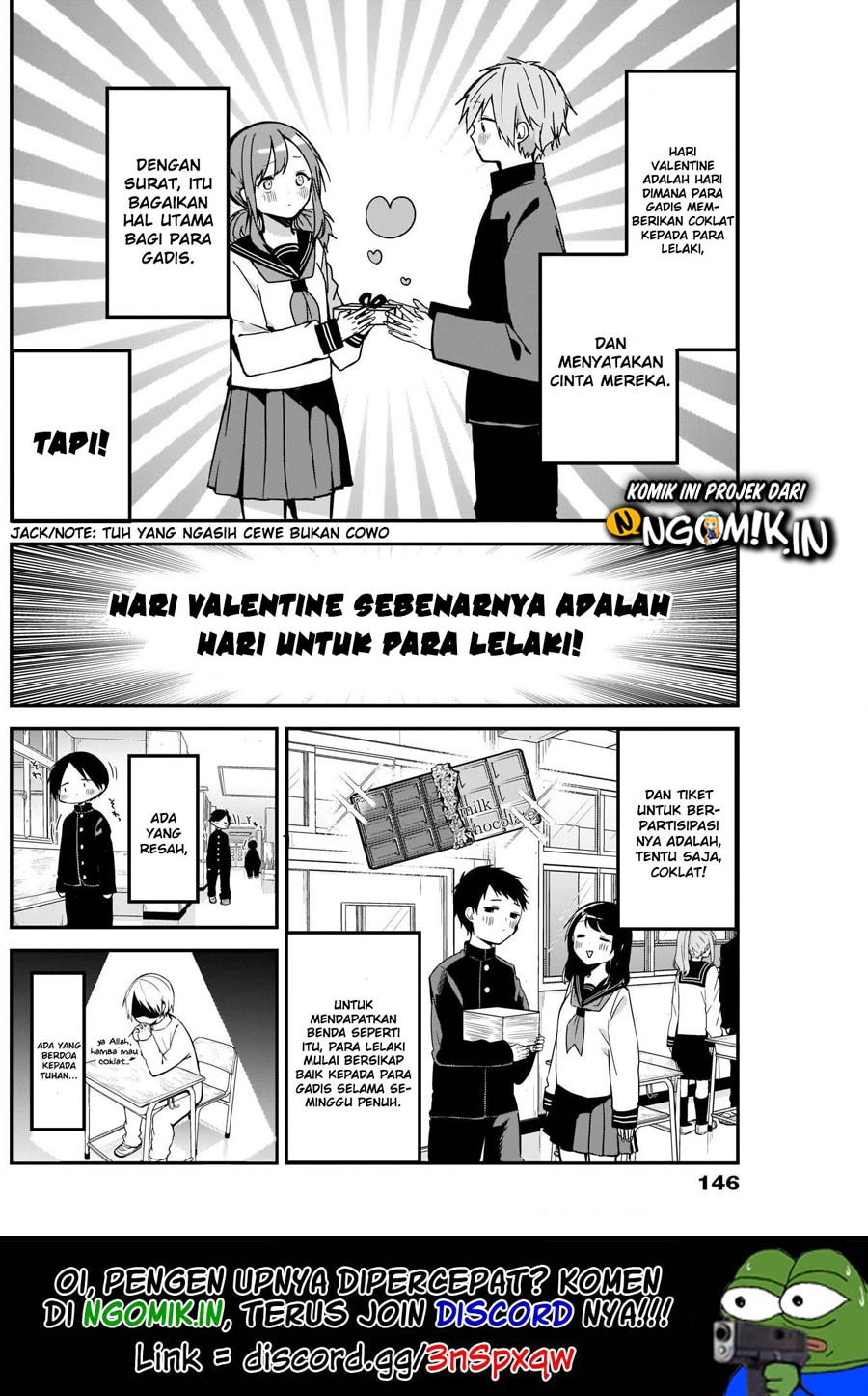 Kubo-san wa Boku (Mobu) wo Yurusanai Chapter 13 Gambar 3