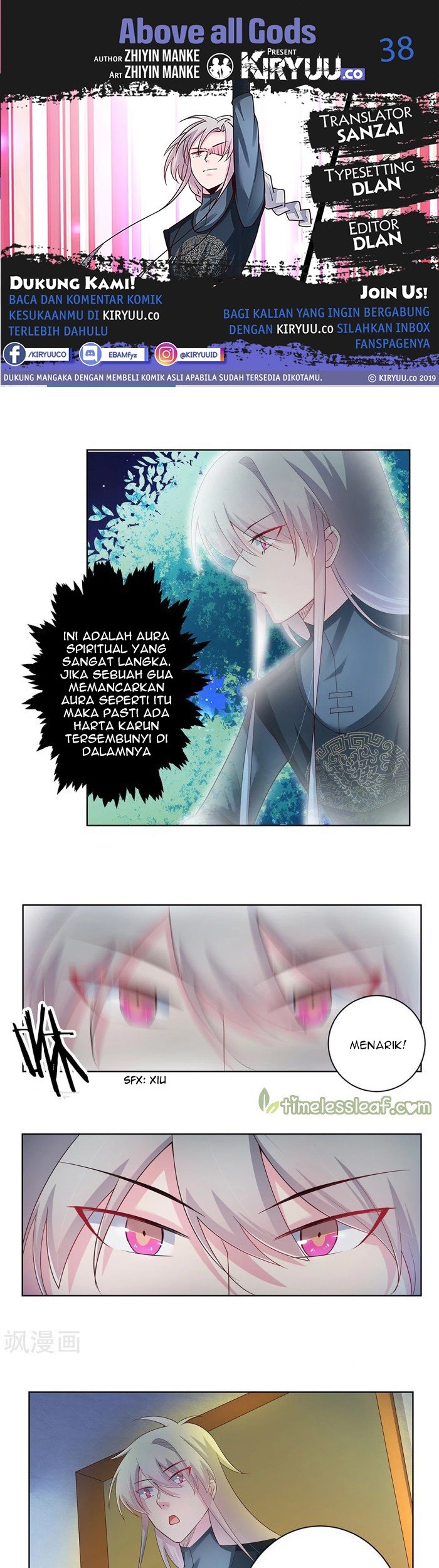 Baca Komik Above All Gods Chapter 38 Gambar 1