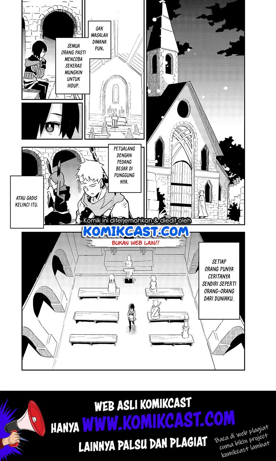 Baca  Isekai Meikyuu no Saishinbu o Mezasou Chapter 07 Gambar 2