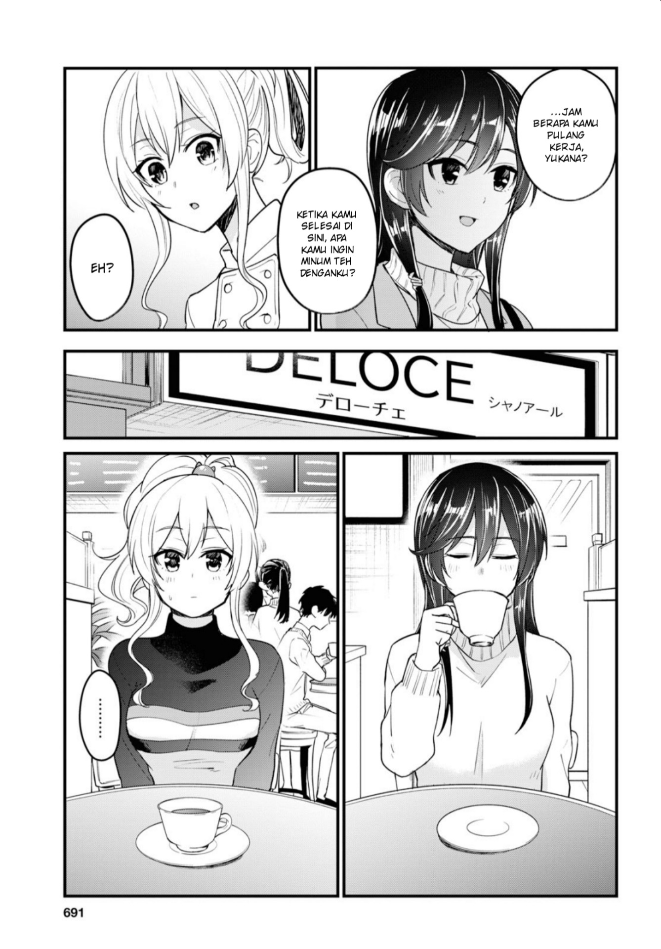 Hajimete no Gal Chapter 93 Gambar 6