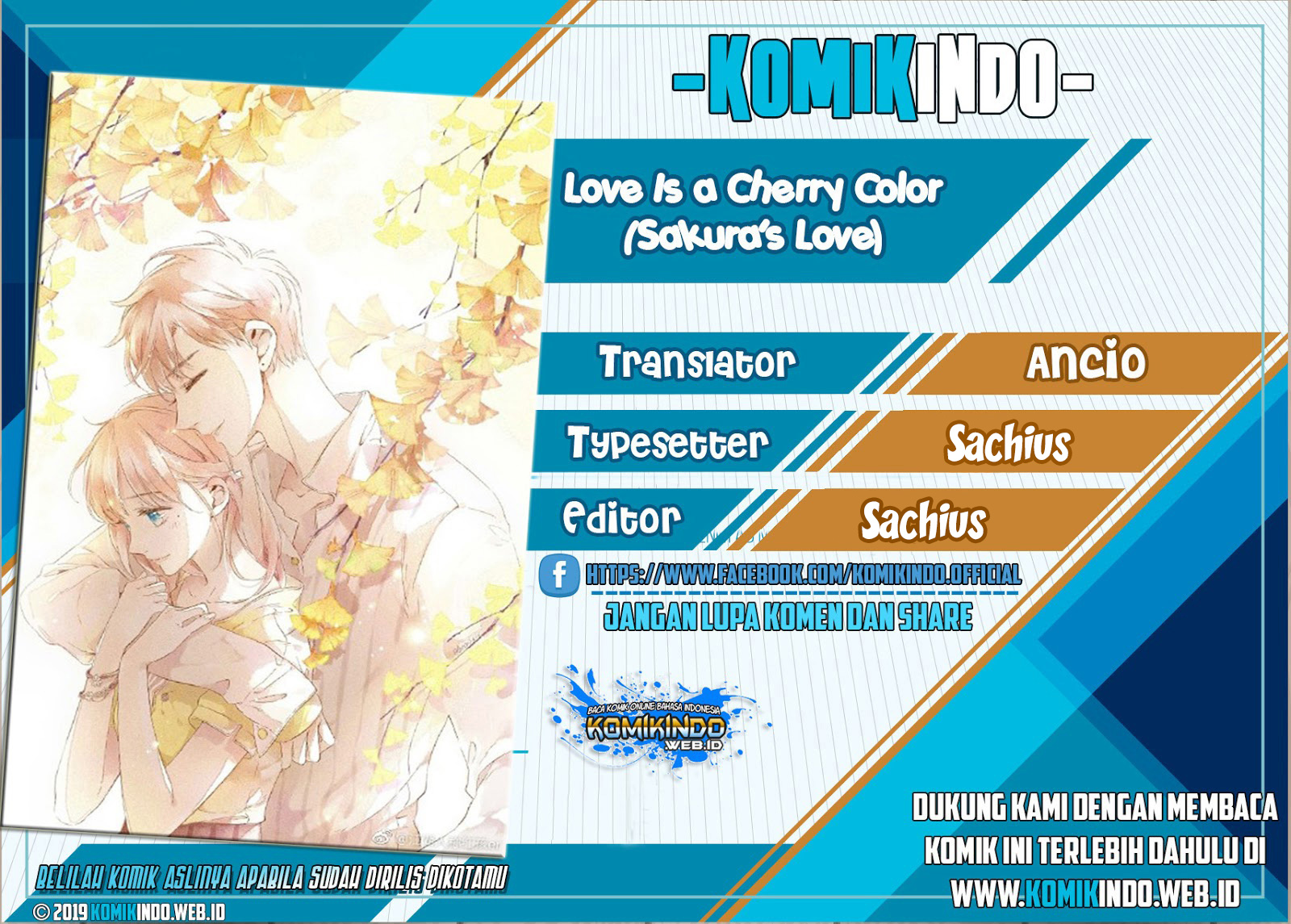 Baca Komik Love is a Cherry Color Chapter 19 Gambar 1