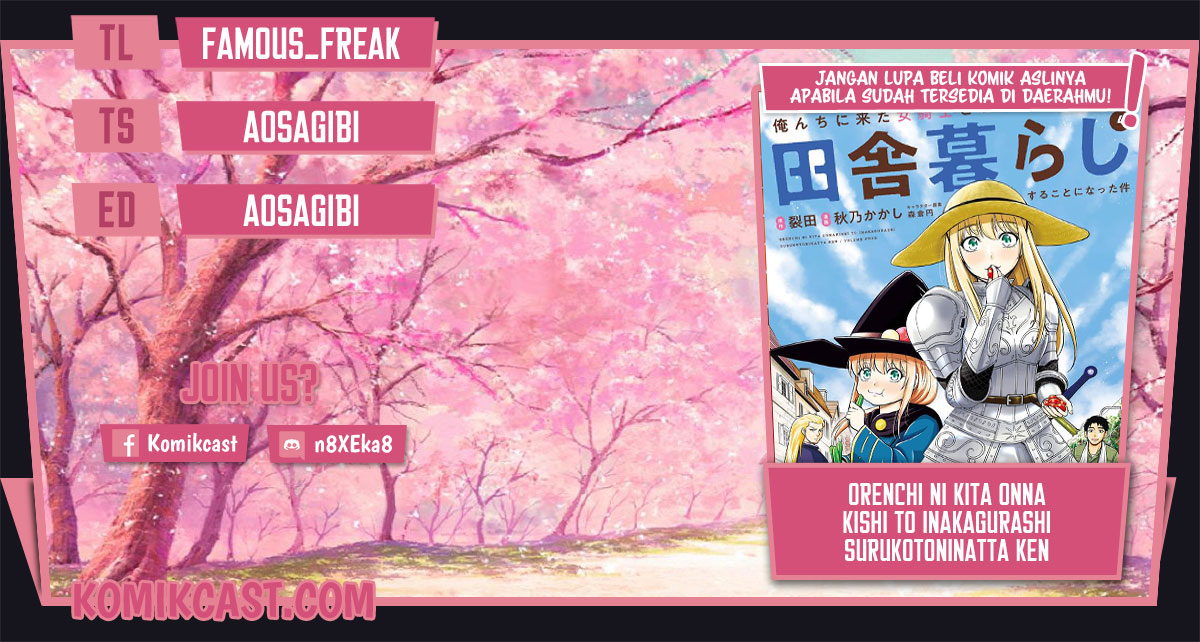 Baca Komik Orenchi ni Kita Onna Kishi to: Inakagurashi suru Koto ni Natta Ken Chapter 44 Gambar 1