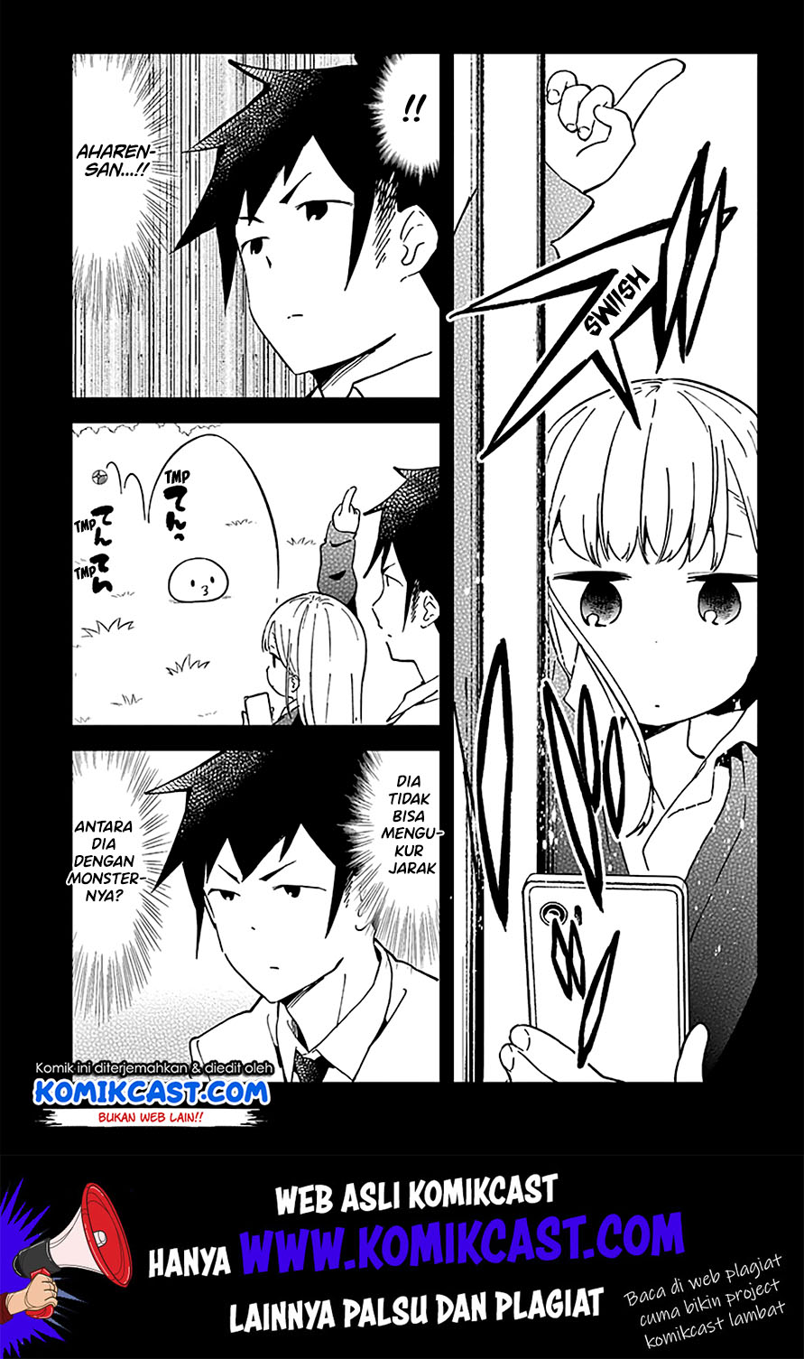 Aharen-san wa Hakarenai Chapter 29 Gambar 7
