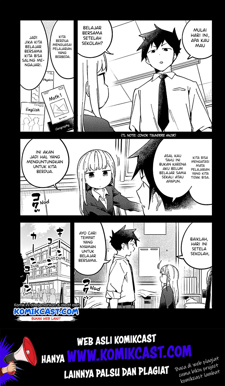 Aharen-san wa Hakarenai Chapter 28 Gambar 6
