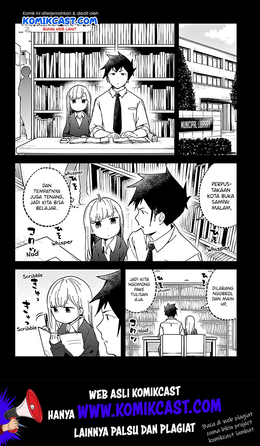 Aharen-san wa Hakarenai Chapter 28 Gambar 7