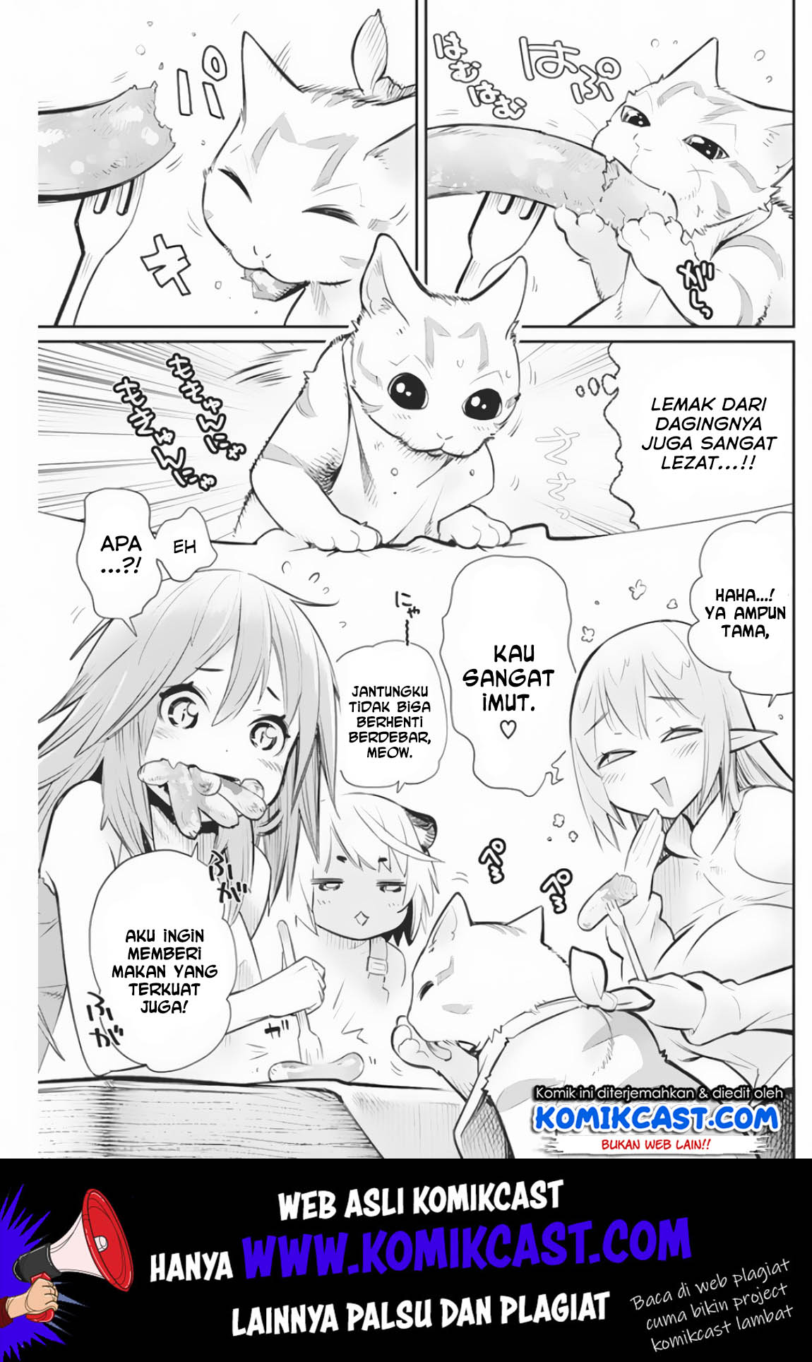 S-Rank Monster no Behemoth Dakedo, Neko to Machigawarete Erufu Musume no Kishi (Pet) Toshite Kurashitemasu Chapter 21 Gambar 17