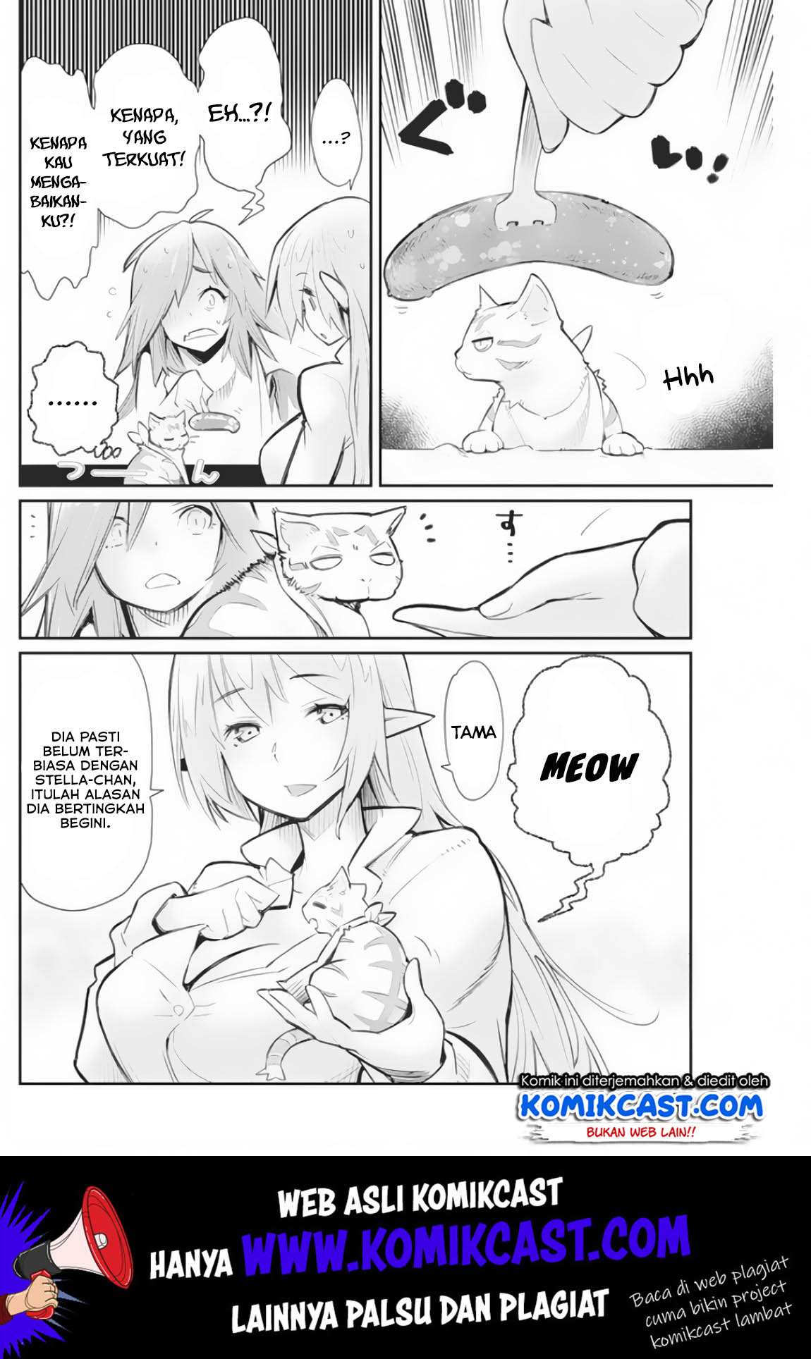 S-Rank Monster no Behemoth Dakedo, Neko to Machigawarete Erufu Musume no Kishi (Pet) Toshite Kurashitemasu Chapter 21 Gambar 18