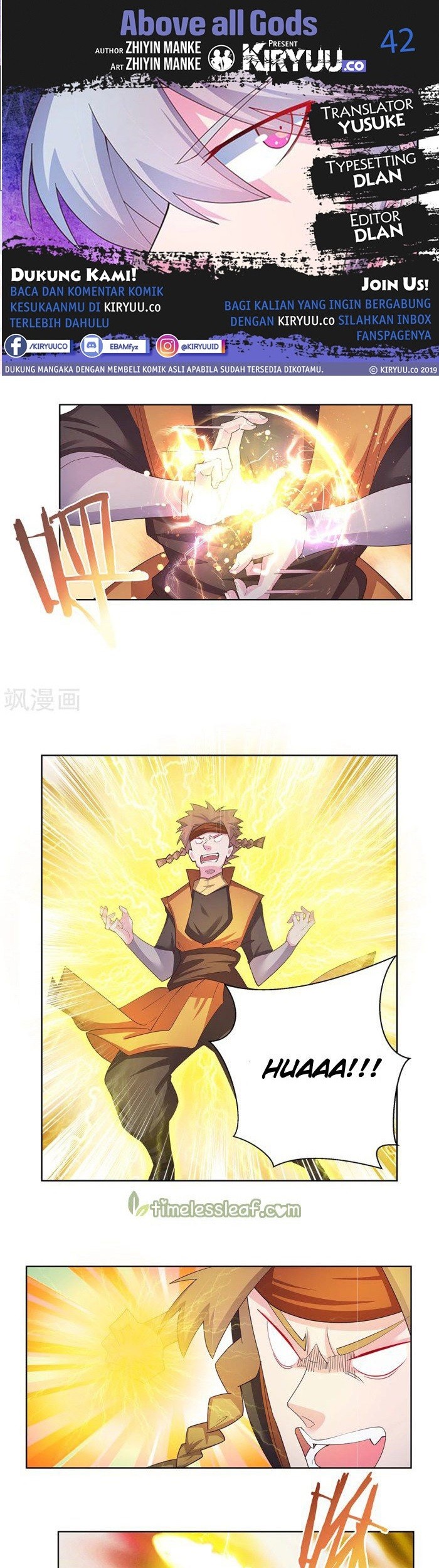 Baca Komik Above All Gods Chapter 42 Gambar 1