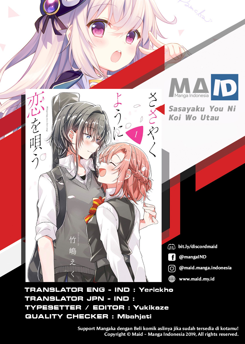 Sasayaku you ni koi wo utau Chapter 06 Gambar 3