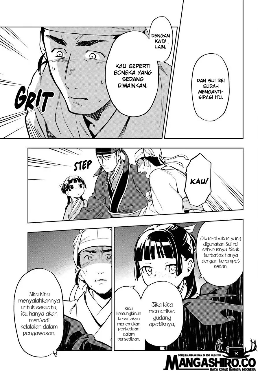 Kusuriya no Hitorigoto Chapter 33 Gambar 29