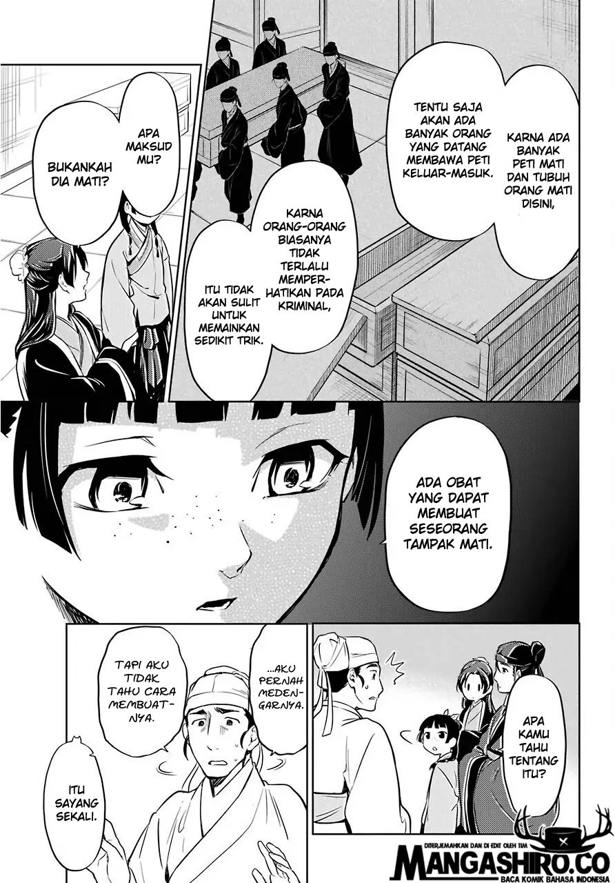 Kusuriya no Hitorigoto Chapter 33 Gambar 31