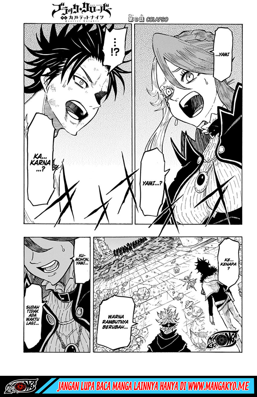 Baca Komik Black Clover Gaiden: Quartet Knights Chapter 08 Gambar 1
