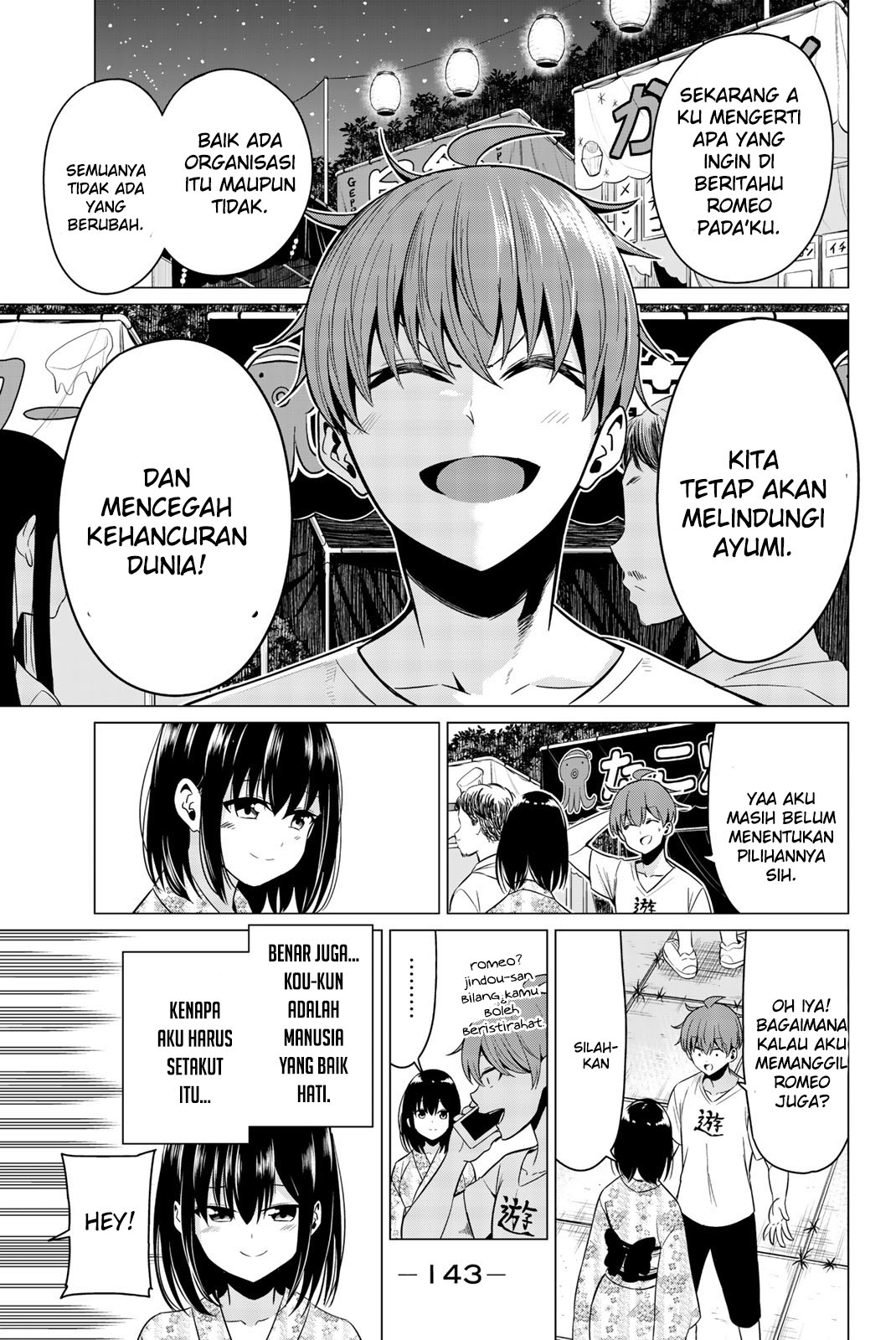 Sekai ka Kanojo ka Erabenai Chapter 23 Gambar 28