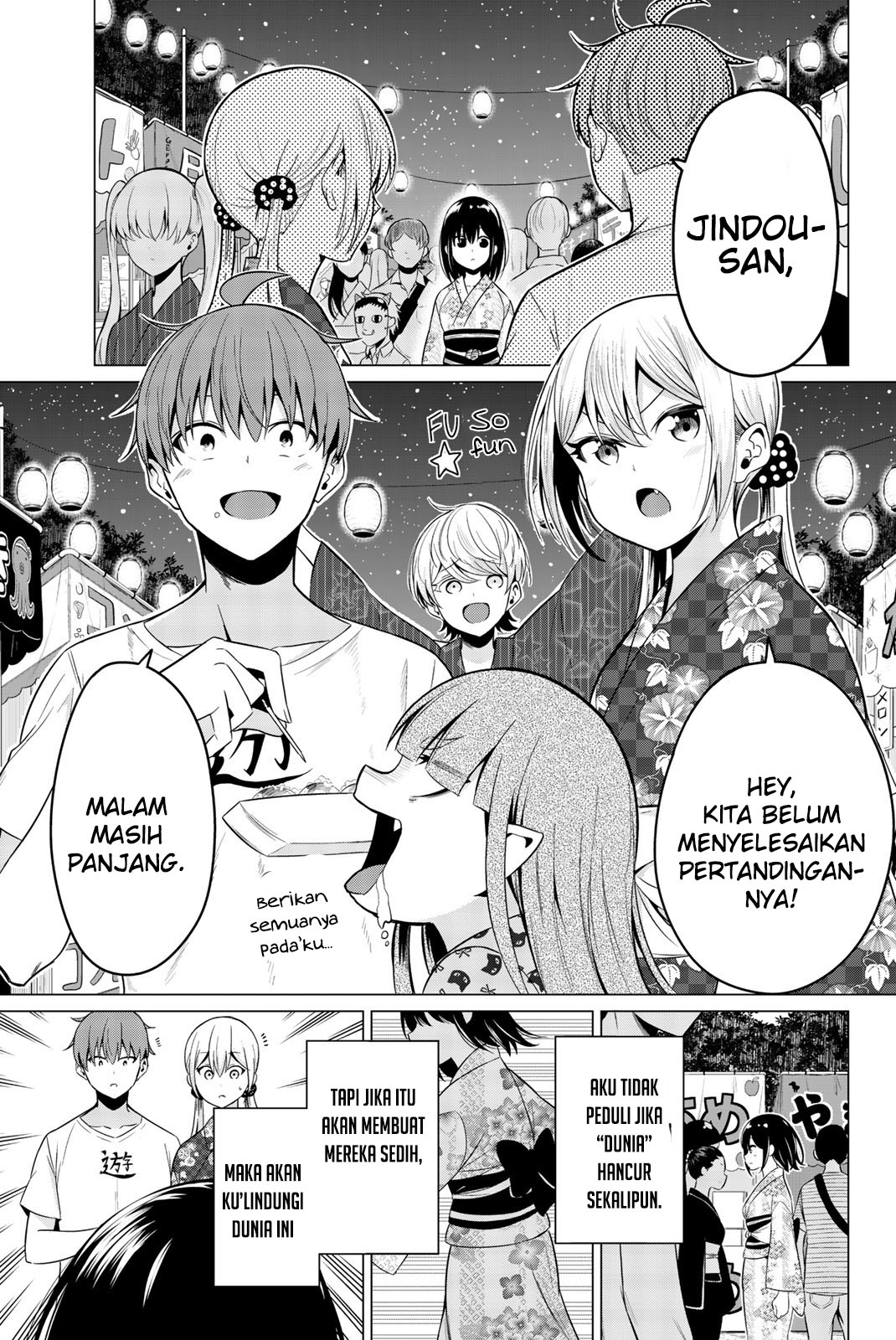 Sekai ka Kanojo ka Erabenai Chapter 23 Gambar 30