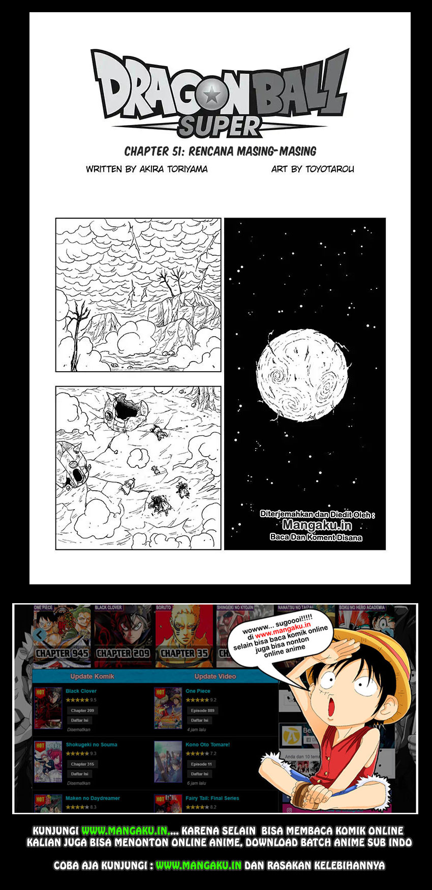 Baca Dragon Ball Super Chapter 51 Gambar 2