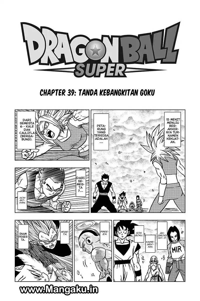 Baca Komik Dragon Ball Super Chapter 39 Gambar 1