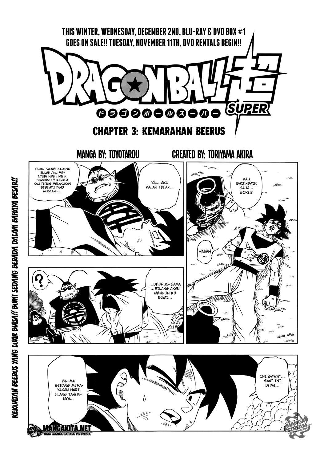 Baca Manga Dragon Ball Super Chapter 03 Gambar 2