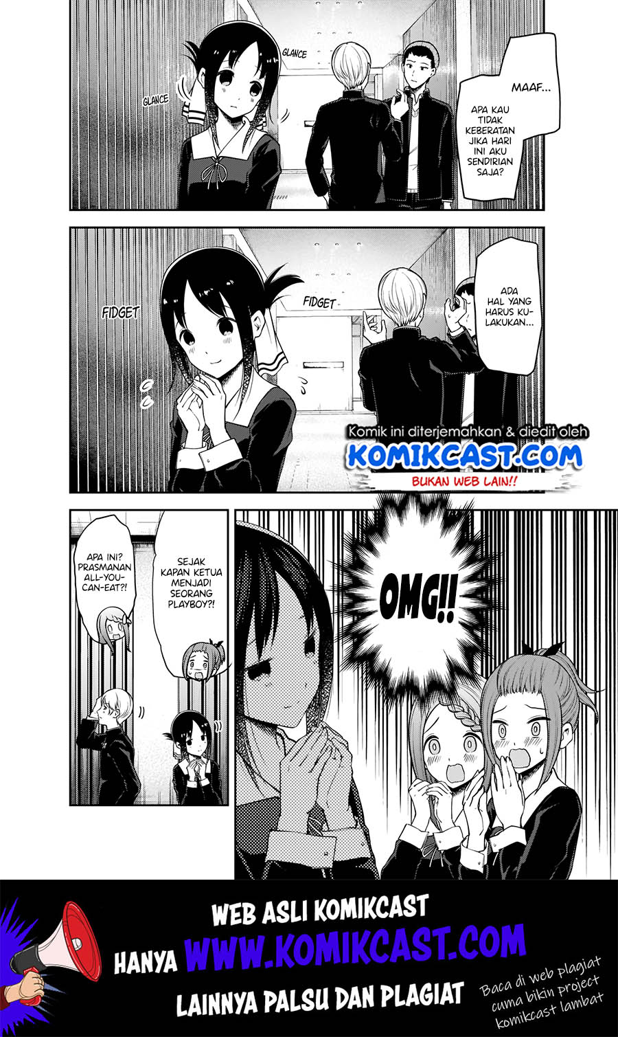 Kaguya-sama wa Kokurasetai – Tensai-tachi no Renai Zunousen Chapter 187 Gambar 5