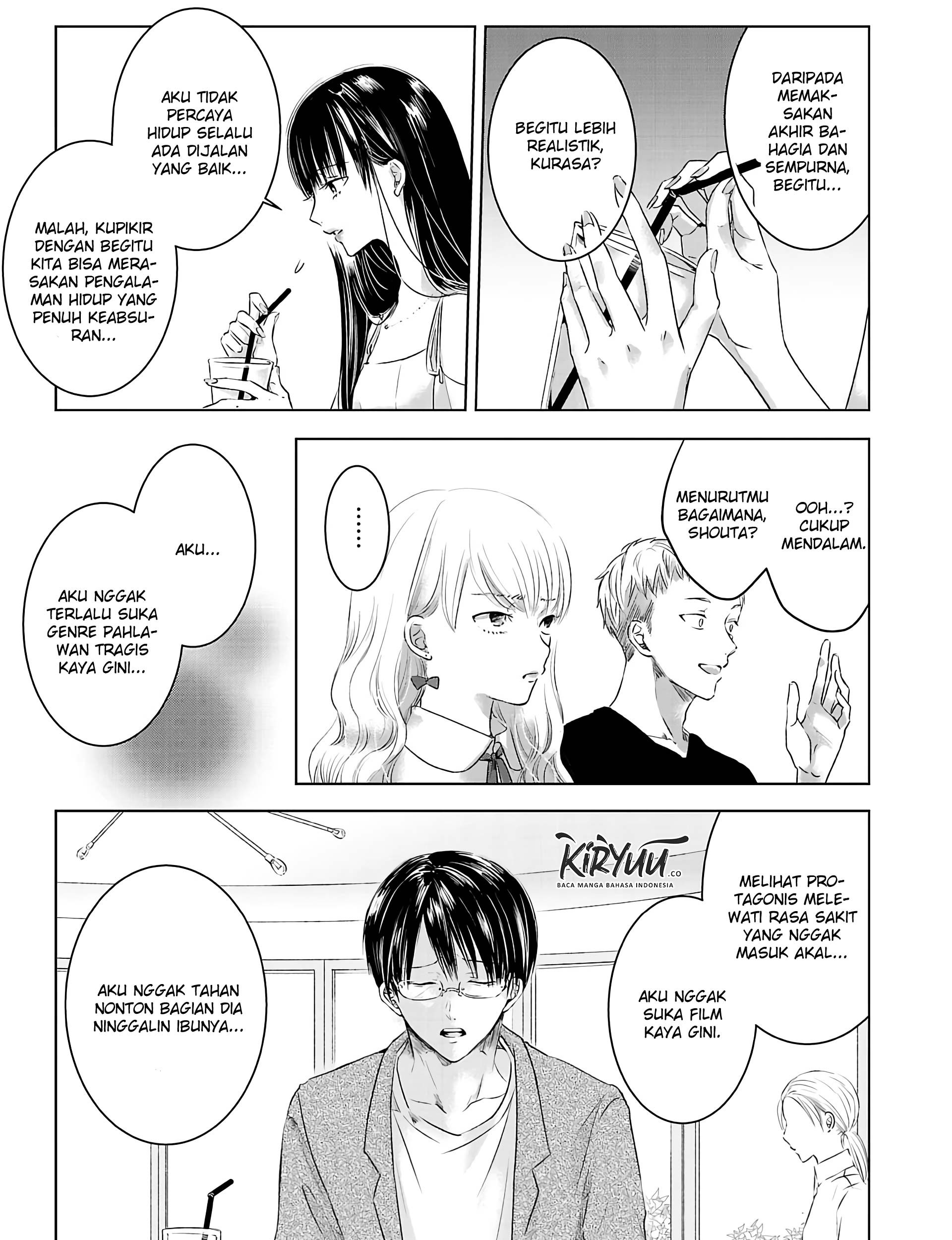 Ashita, Watashi wa Dareka no Kanojo Chapter 01 Gambar 36