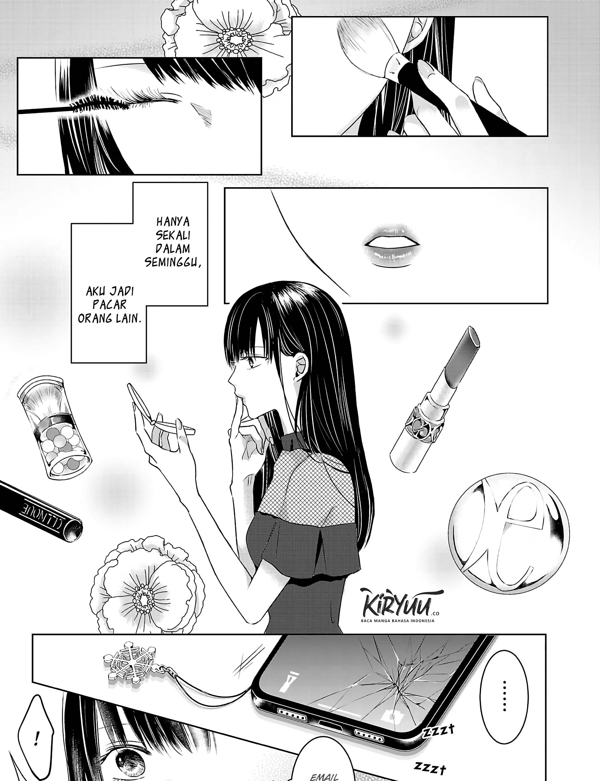 Ashita, Watashi wa Dareka no Kanojo Chapter 01 Gambar 76