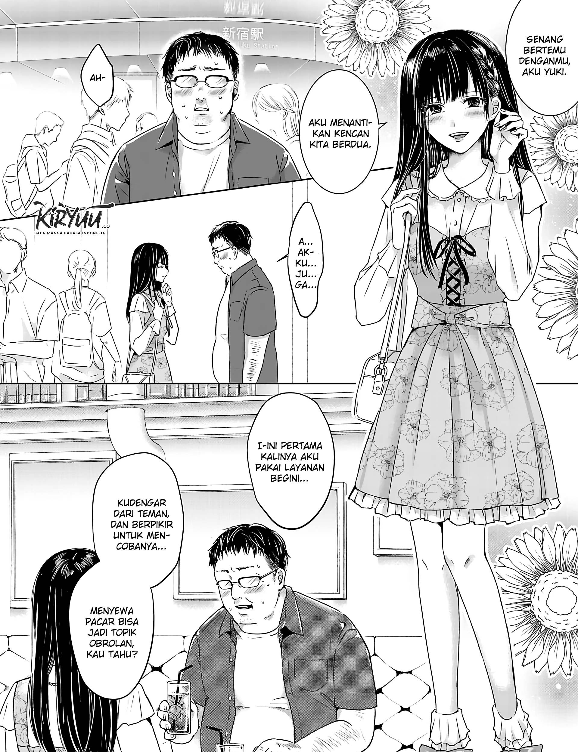 Ashita, Watashi wa Dareka no Kanojo Chapter 01 Gambar 12