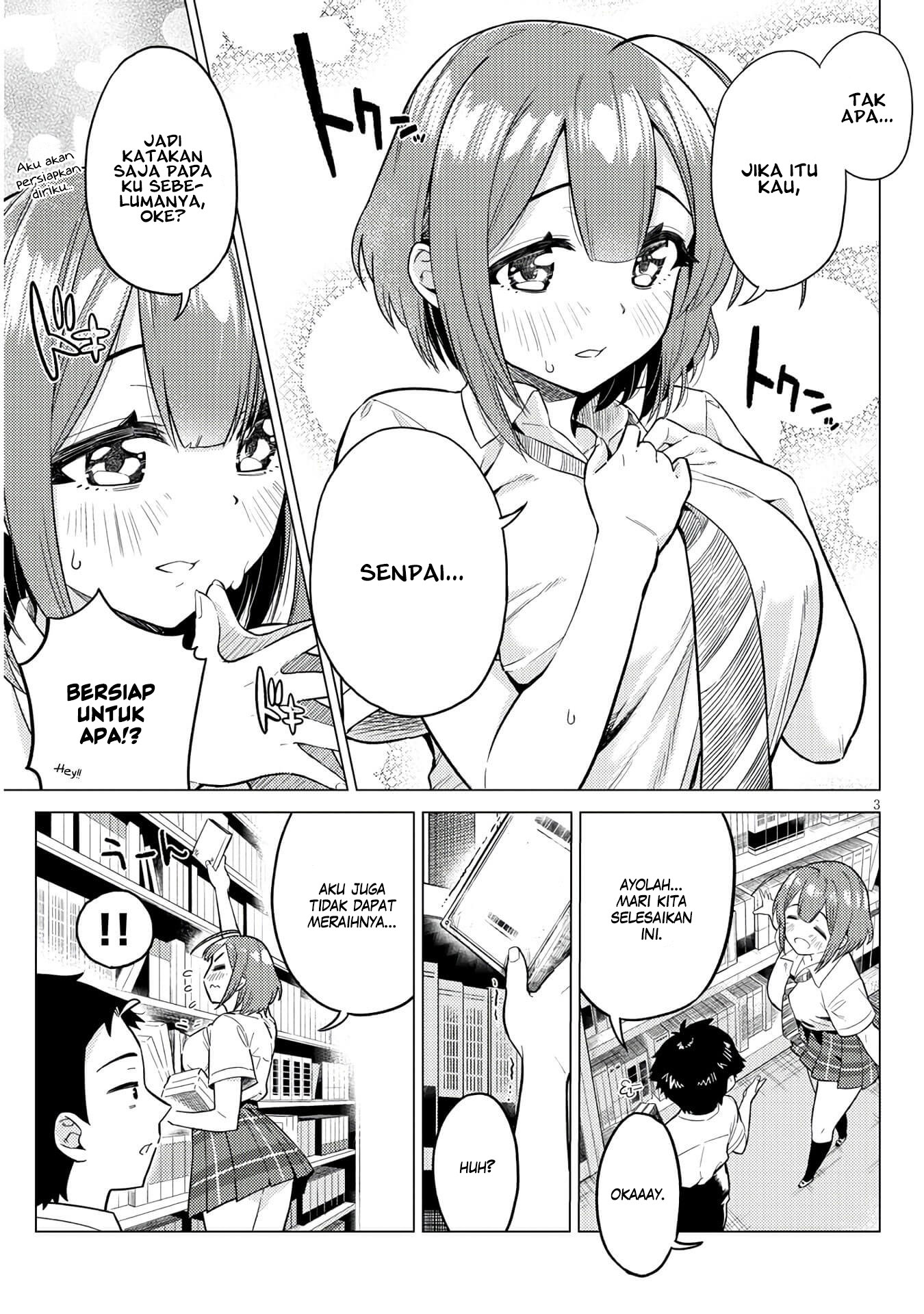 Ookii Kouhai wa Suki Desu ka? Chapter 03 Gambar 3