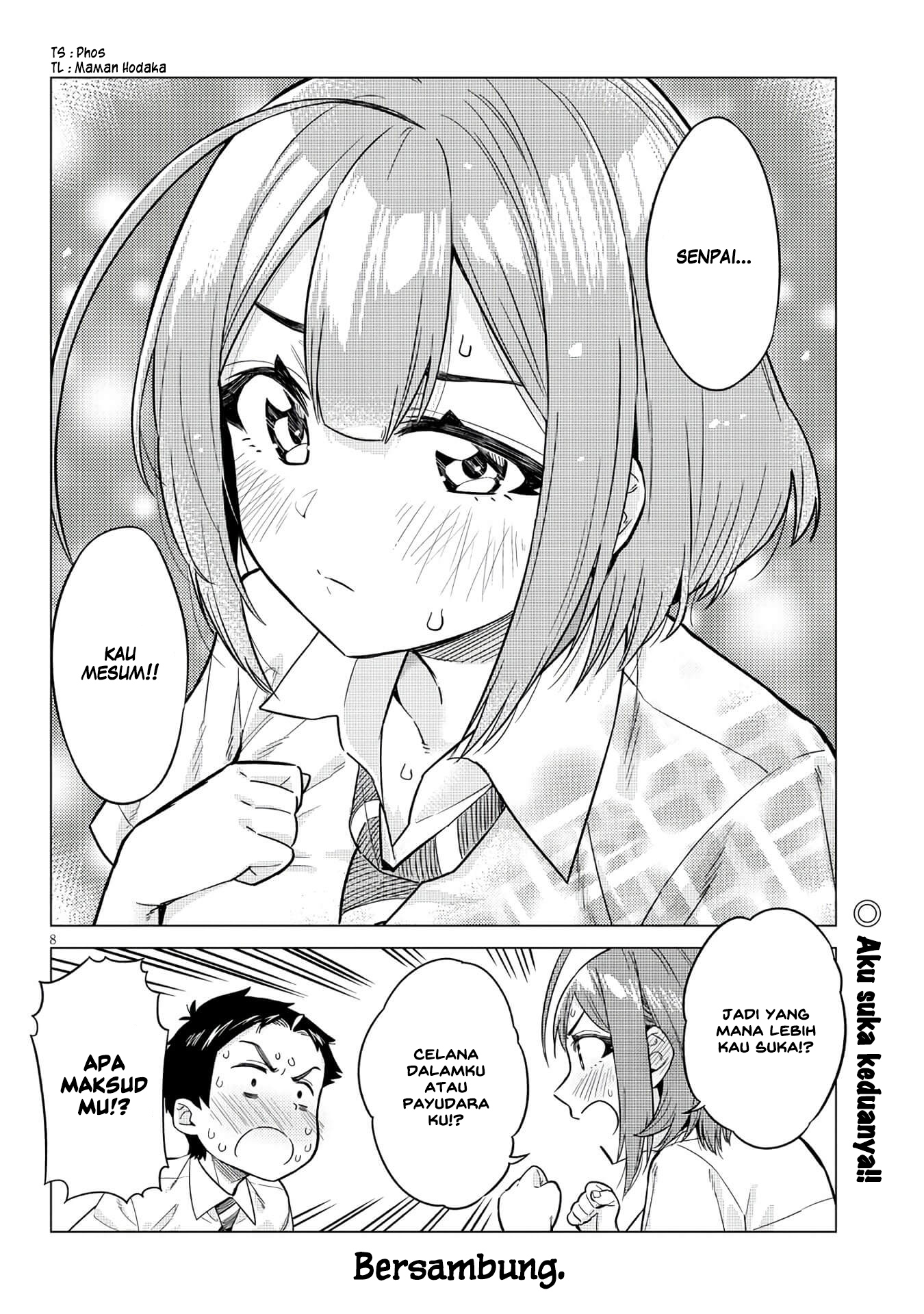 Ookii Kouhai wa Suki Desu ka? Chapter 02 Gambar 8