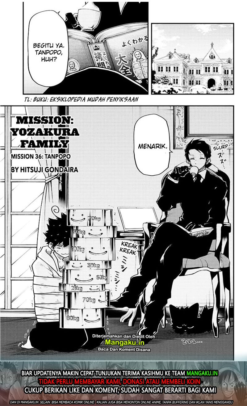 Baca Mission: Yozakura Family Chapter 36 Gambar 2