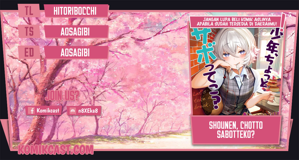 Baca Komik Shounen, Chotto Sabotteko? Chapter 08 Gambar 1