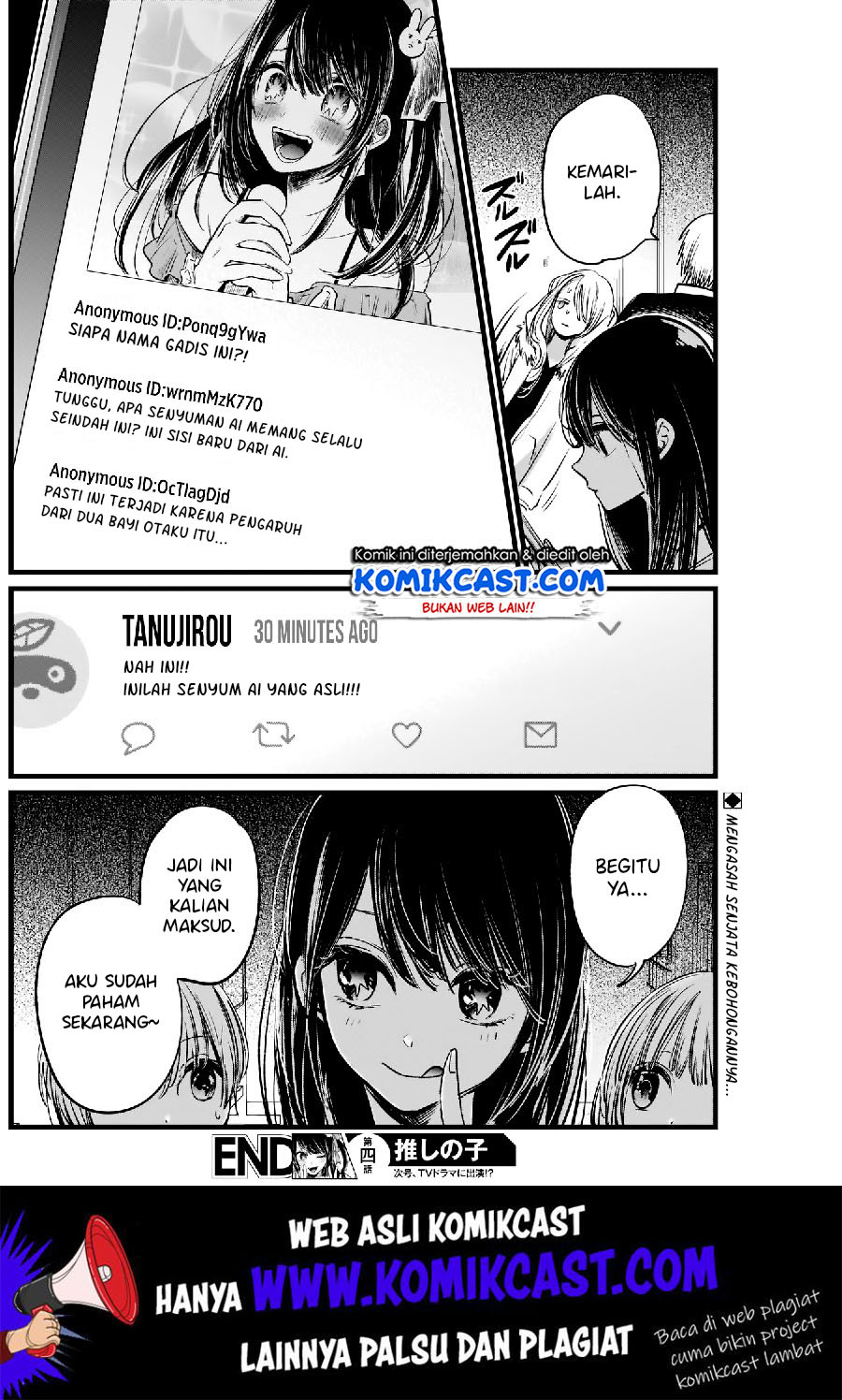 Oshi no Ko Chapter 04 Gambar 19