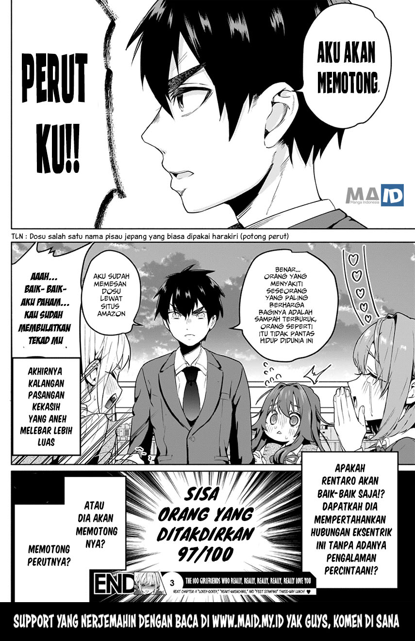 Kimi no Koto ga Dai Dai Dai Dai Daisuki na 100-ri no Kanojo Chapter 03 Gambar 44