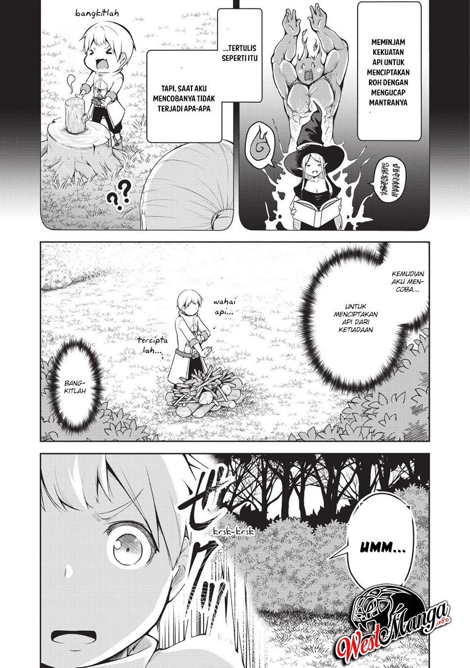 Kikaku Hazure no Eiyuu ni Sodaterareta, Joushiki Hazure no Mahou Kenshi Chapter 01 Gambar 19