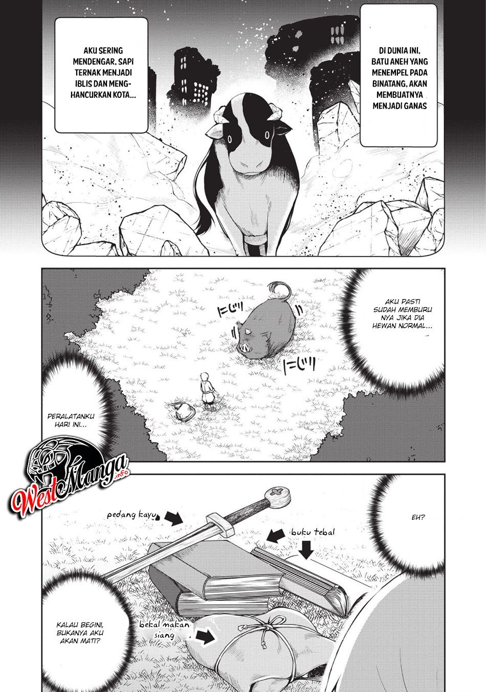 Kikaku Hazure no Eiyuu ni Sodaterareta, Joushiki Hazure no Mahou Kenshi Chapter 01 Gambar 21