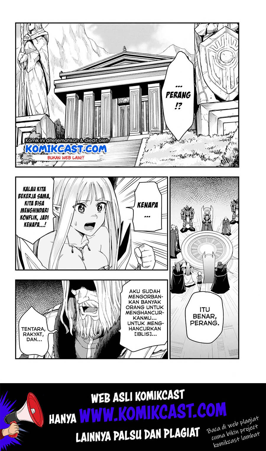 Konjiki no Moji Tsukai: Yuusha Yonin ni Makikomareta Unique Cheat Chapter 62 Gambar 12