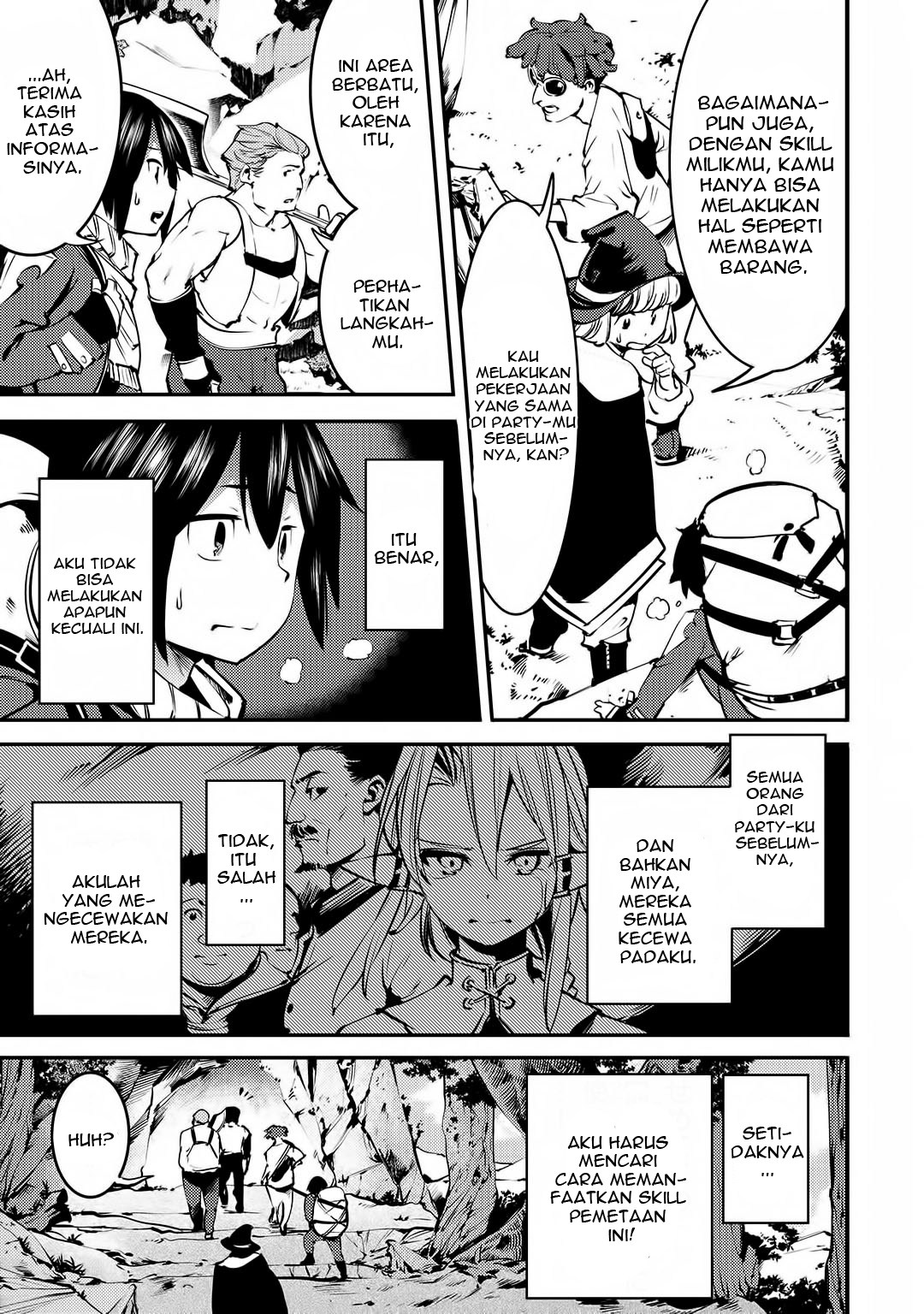 Hazure Skill [Mapping] wo Te ni Shita Shonen ha Saikyou Party to Dungeon ni Idomu Chapter 01 Gambar 24