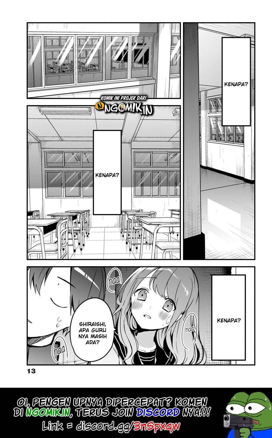 Kubo-san wa Boku (Mobu) wo Yurusanai Chapter 14.5 Gambar 4