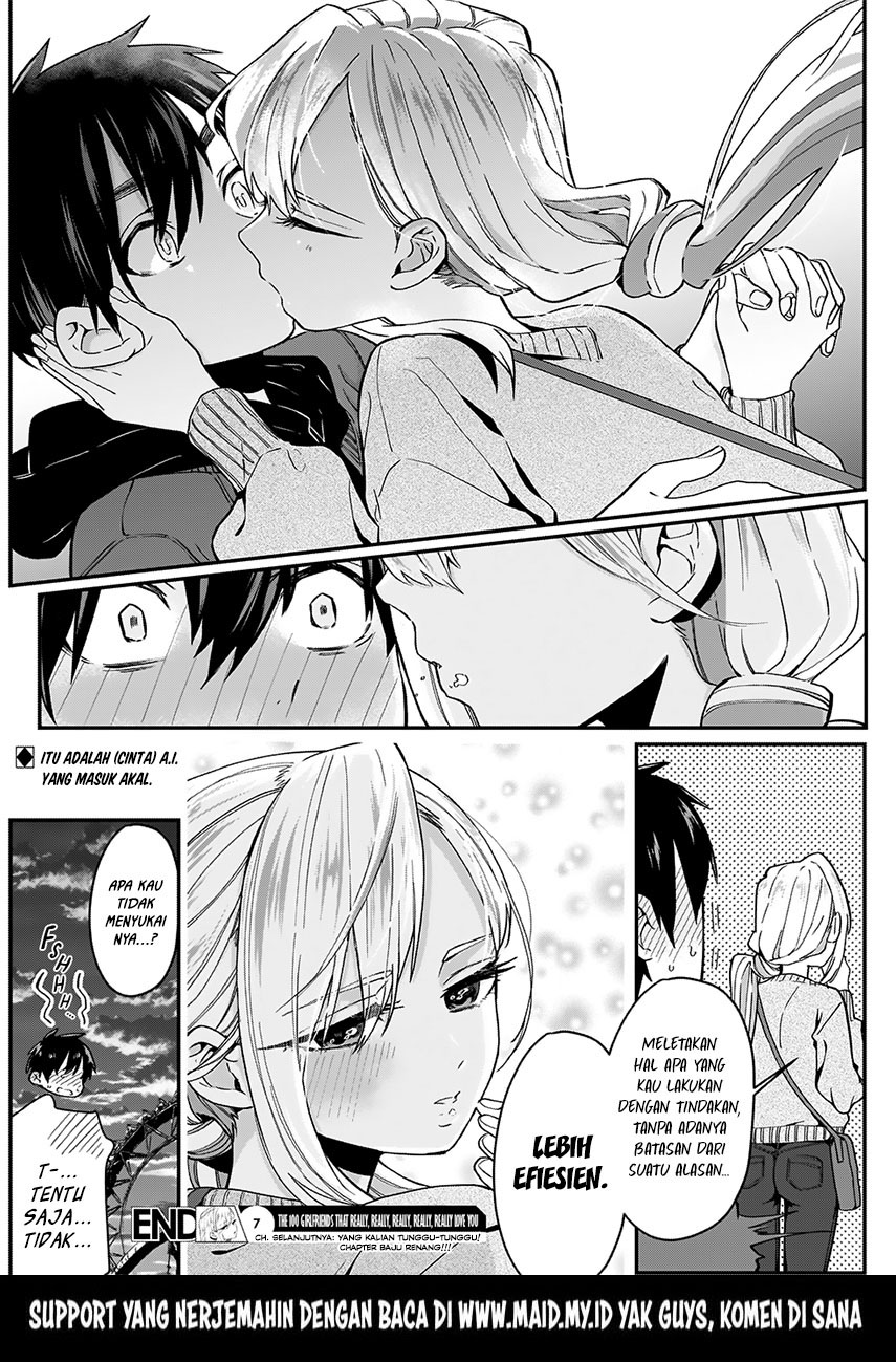 Kimi no Koto ga Dai Dai Dai Dai Daisuki na 100-ri no Kanojo Chapter 07 Gambar 23