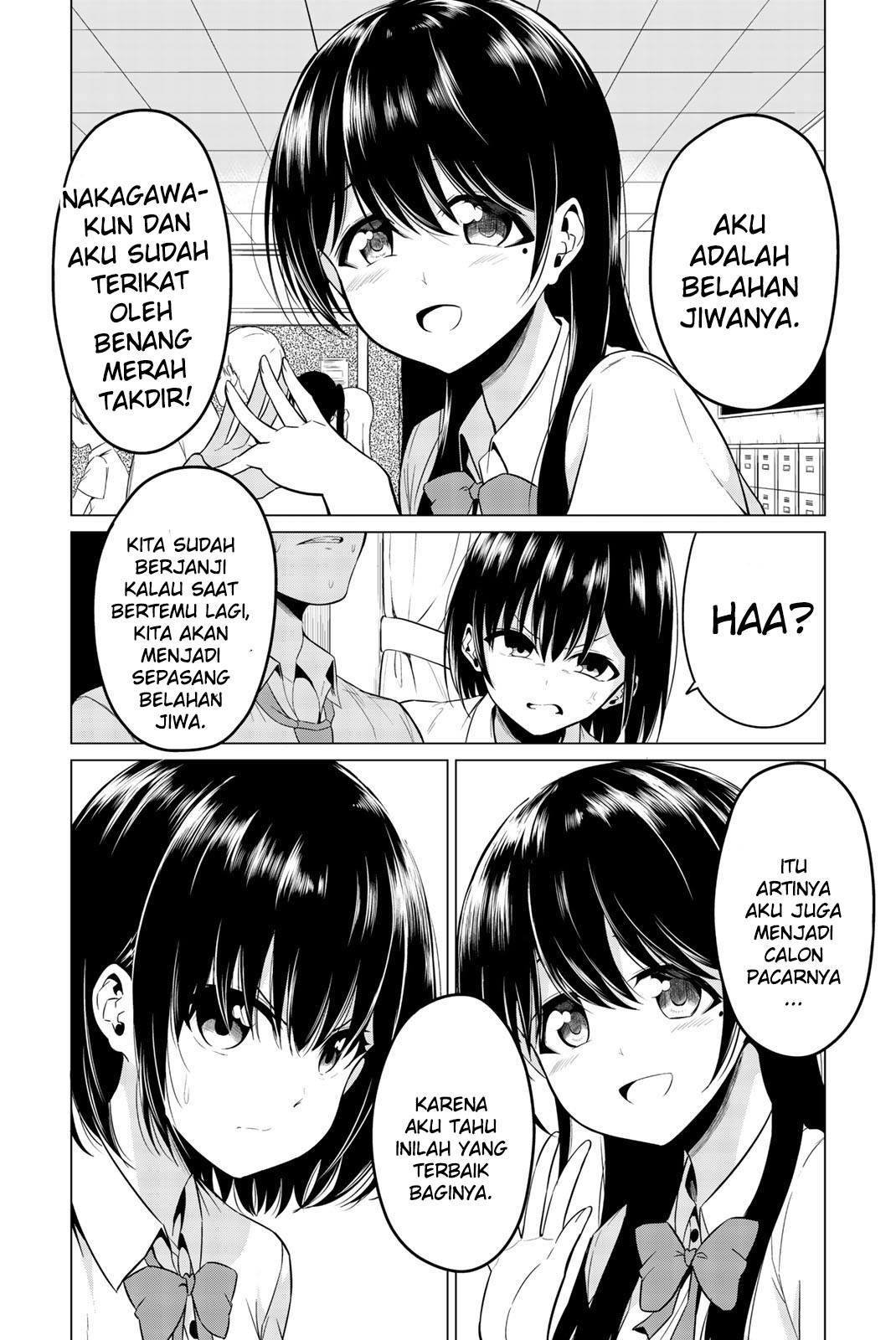 Sekai ka Kanojo ka Erabenai Chapter 24 Gambar 8